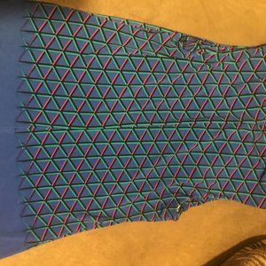 Calvin Klein multicolored sleeveless top size small